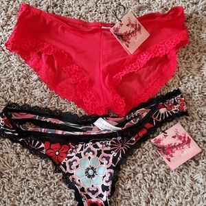 NWT thong and hiphugger